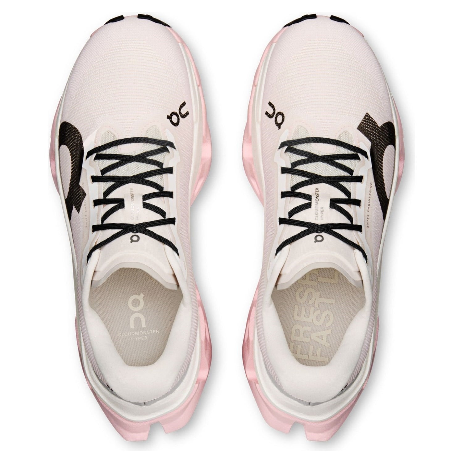 On Cloudmonster Hyper 3 - Womens Running Shoes - Ivory/Peony - image 3