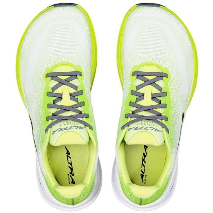 Altra Experience Flow 3 - Mens Running Shoes - White/Lime