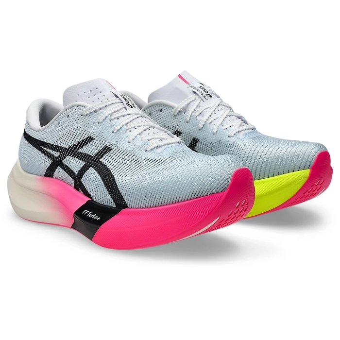 Asics MetaSpeed Sky Paris - Unisex Road Racing Shoes - Light Blue/Black