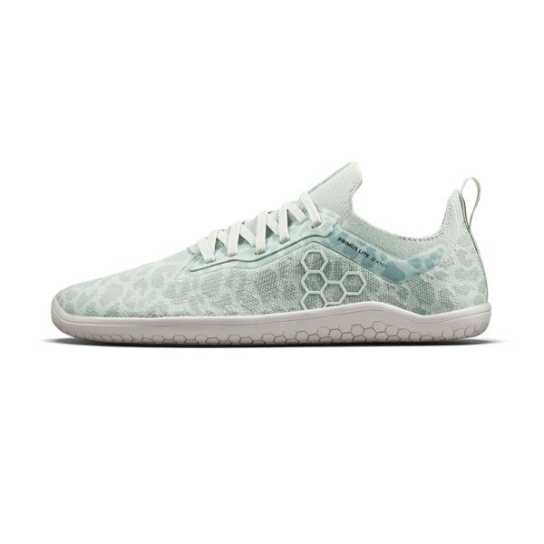 Vivobarefoot Primus Lite Knit - Womens Running Shoes - Frosted Mint/Leopard