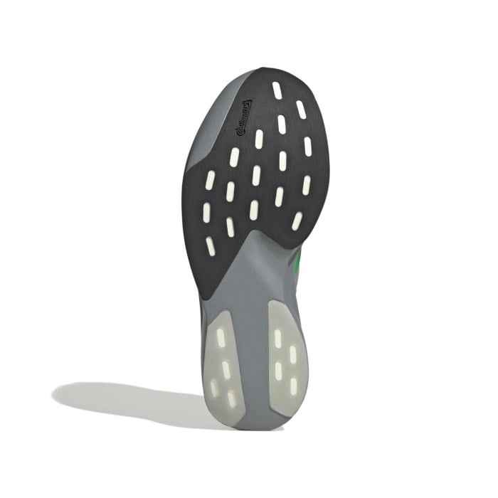 adidas Adizero Evo SL Woven - Mens Running Shoes - Grey/Screaming Green/Carbon