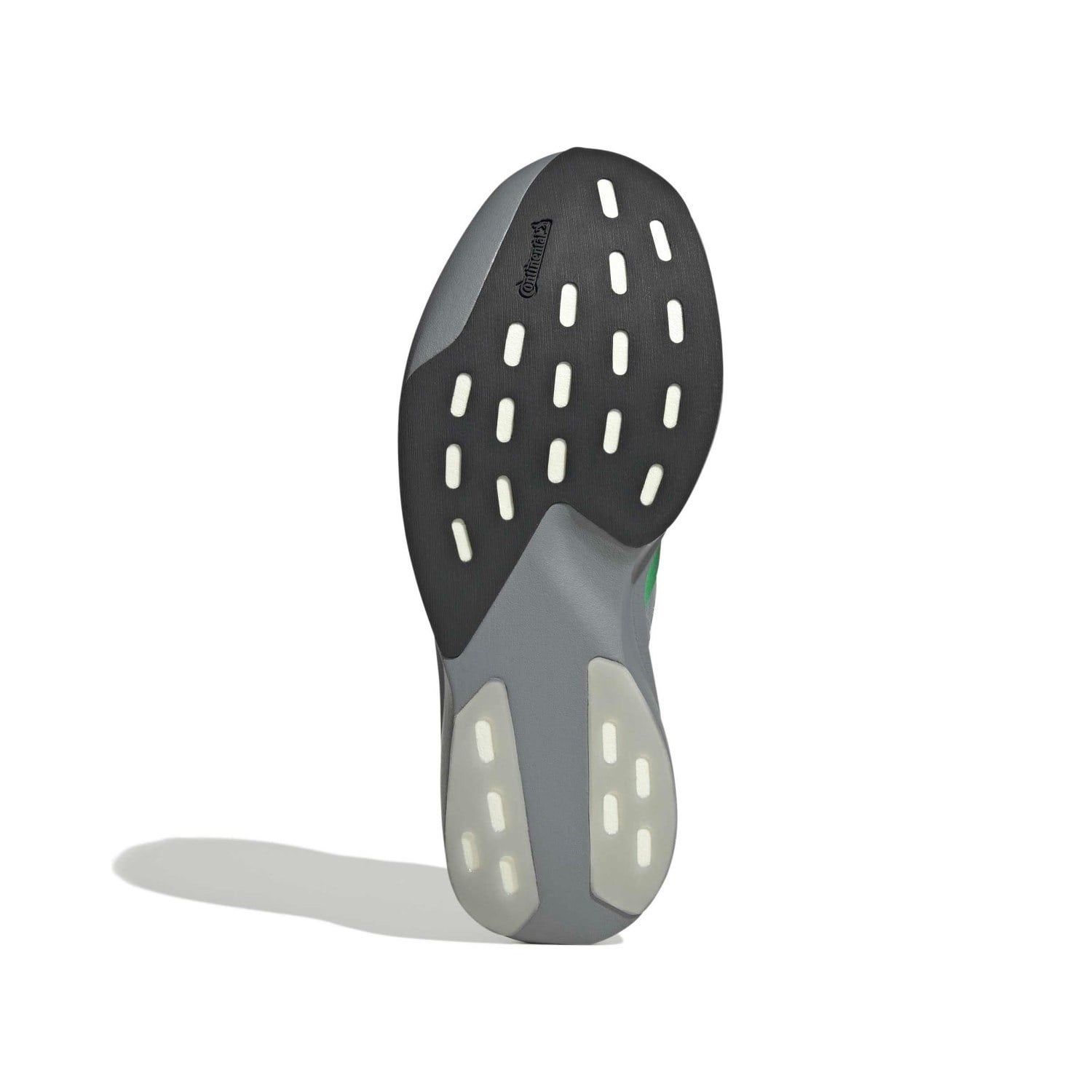 adidas Adizero Evo SL Woven - Mens Running Shoes - Grey/Screaming Green/Carbon