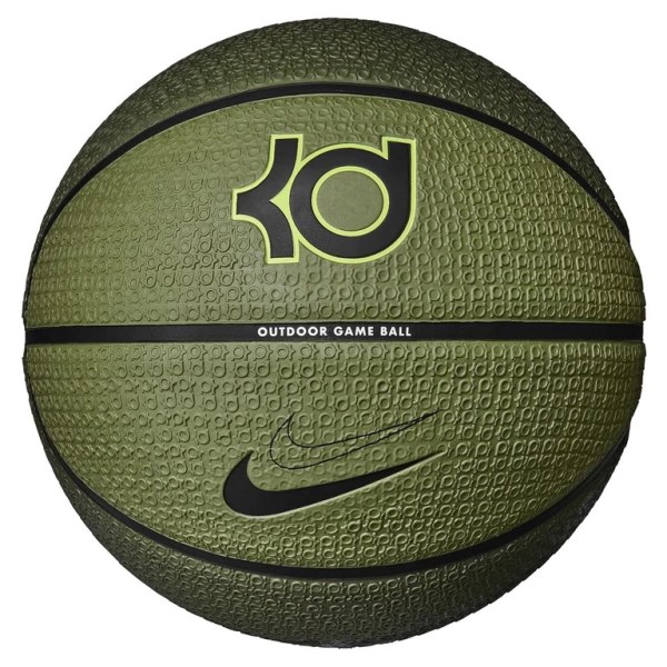 Nike KD Playground 8P Outdoor Basketball - Size 7 - Olive/Pilgrim/Black