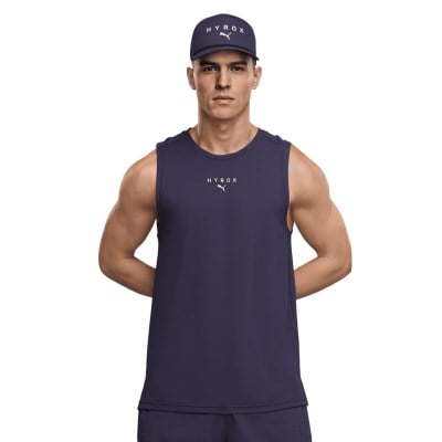 Puma X Hyrox DryElite Mens Training Tank - Deep Plum