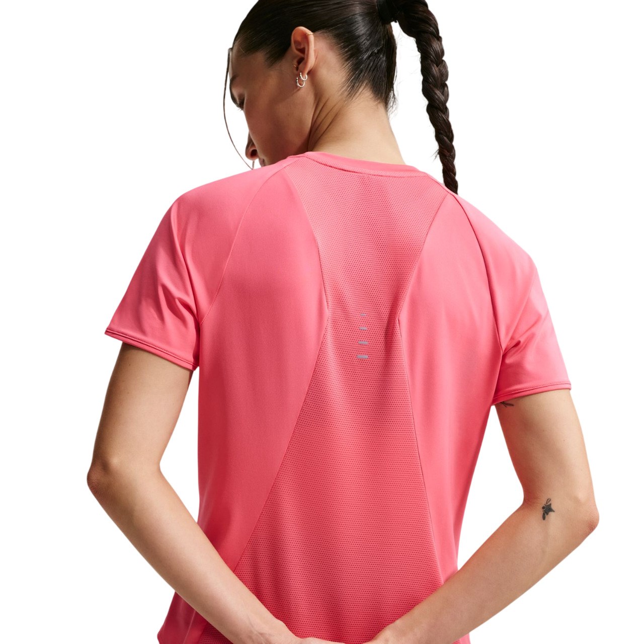 Nike Womens Aeroswift Short Sleeve Top - Sea Coral/Reflective Silver