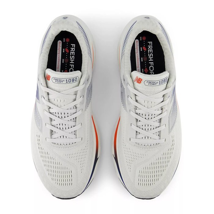 New Balance Fresh Foam X 1080v14 - Mens Running Shoes - Grey Matter/Silver Metallic/Inkwell