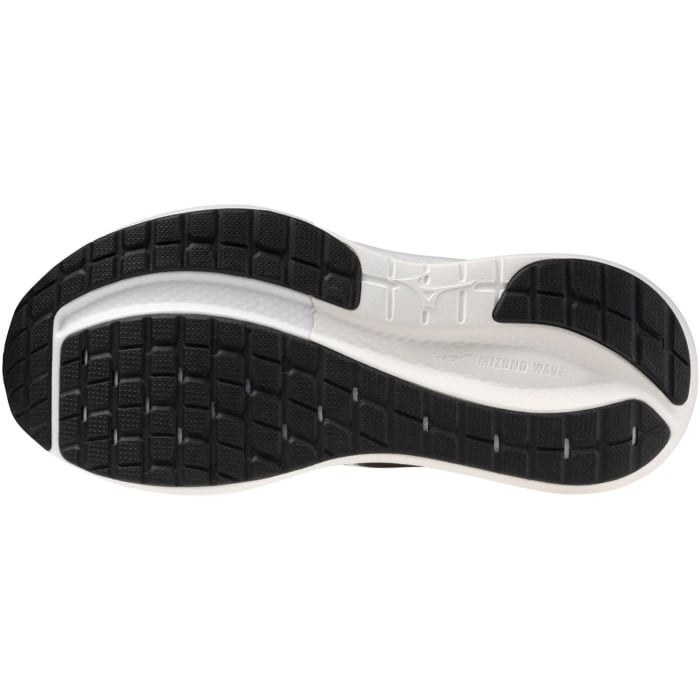 Mizuno Wave Inspire 22 - Womens Running Shoes - Black/White/Papaya