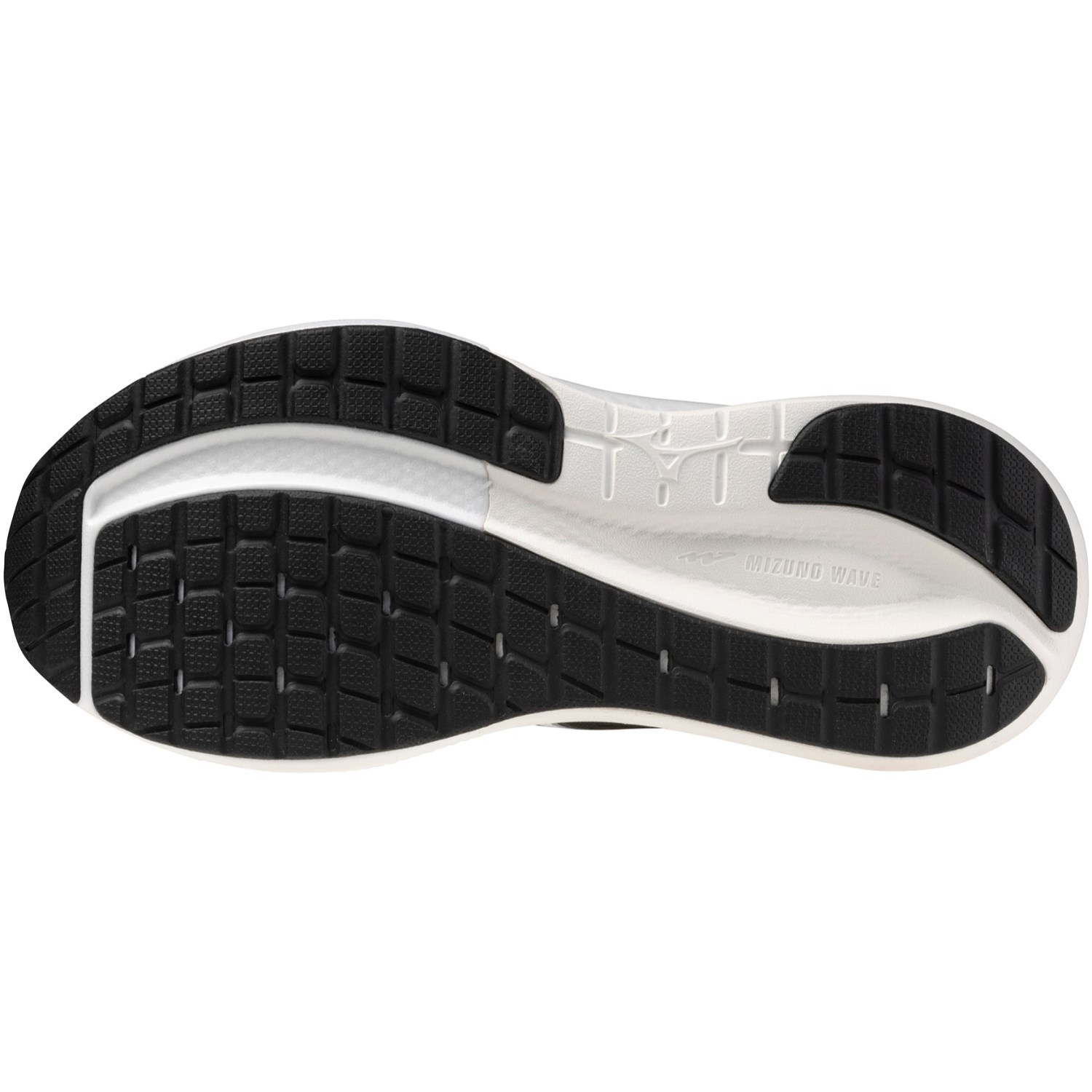 Mizuno Wave Inspire 22 - Womens Running Shoes - Black/White/Papaya