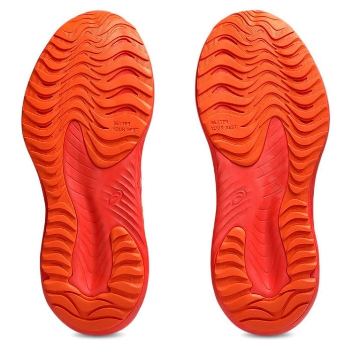 Asics Gel Noosa Tri 16 GS - Kids Running Shoes - Cherry Tomato/Energy Orange - image 5