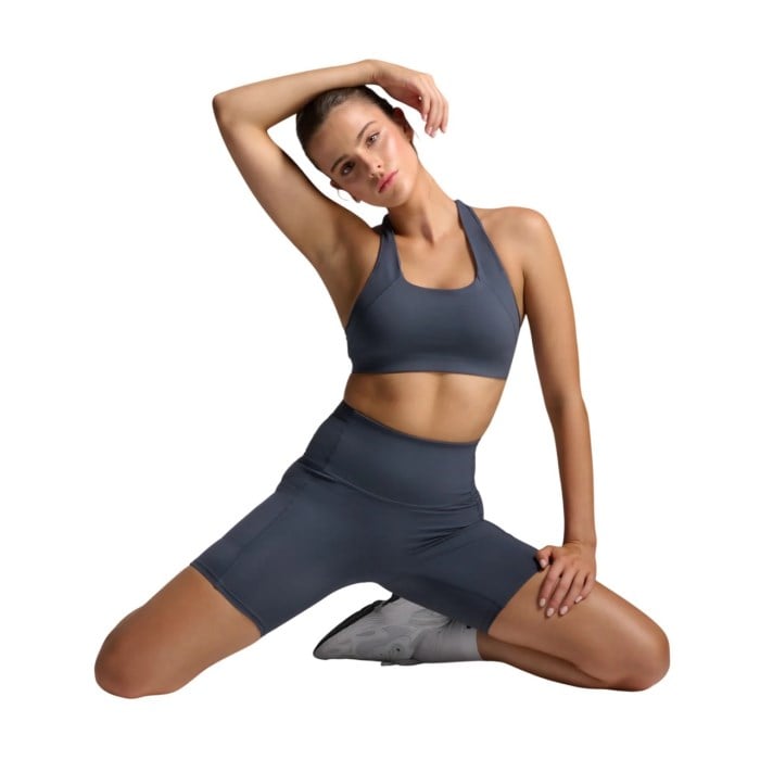 2XU Womens Form Racerback Medium Impact Bra - India Ink/India Ink
