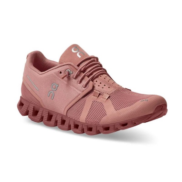 On Cloud Monochrome - Womens Running Shoes - Rose