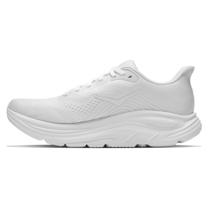 Hoka Clifton 11 - Womens Running SHoes - White/White - image 2