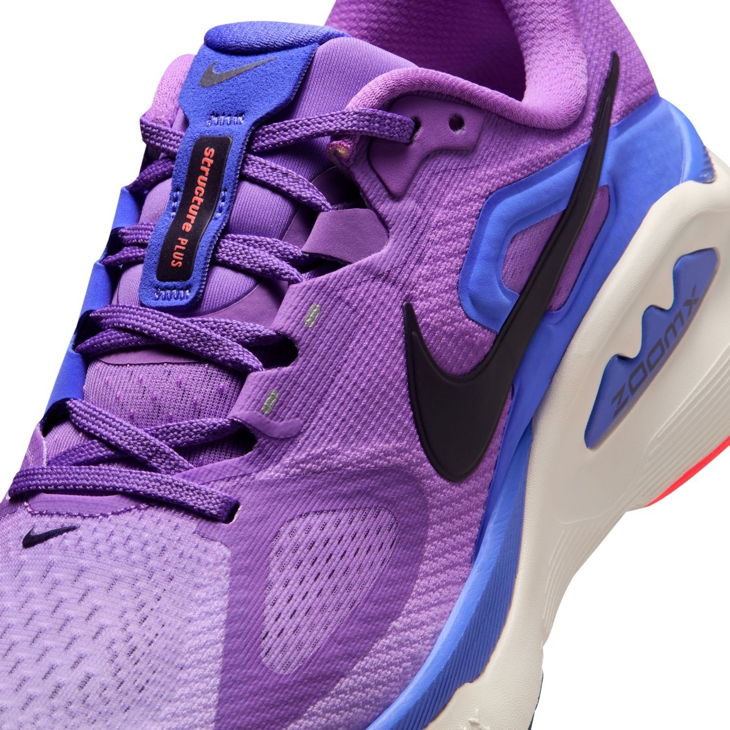Nike Structure Plus - Womens Running Shoes - Bright Violet/Purple Dynasty/Violet Mist