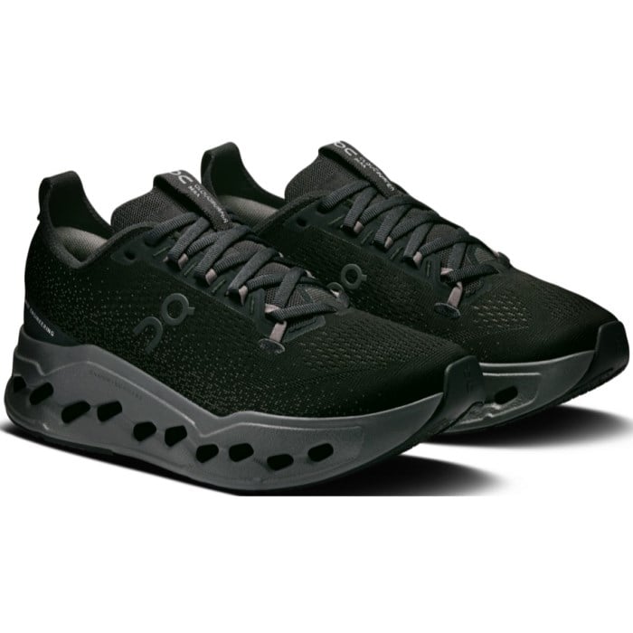 On Cloudsurfer Max - Womens Running Shoes - Black/Eclipse