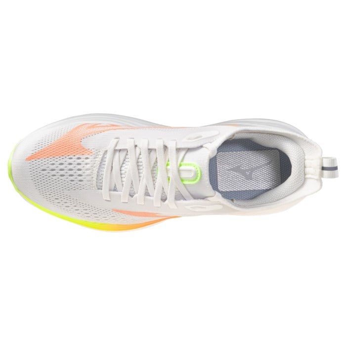 Mizuno Neo Zen 2 - Womens Running Shoes - GF White/Flamingo Coral/Lime Pulp - image 3