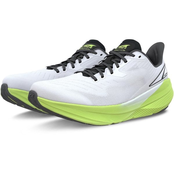 Altra Experience Flow - Mens Running Shoes - White/Lime