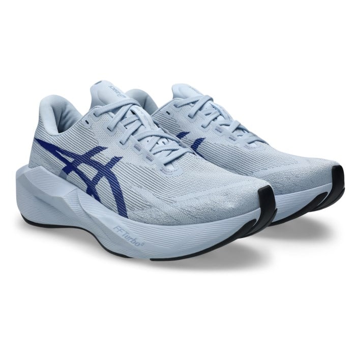 Asics Novablast 6 - Mens Running Shoes - Solid Air/Prussian Blue - image 2
