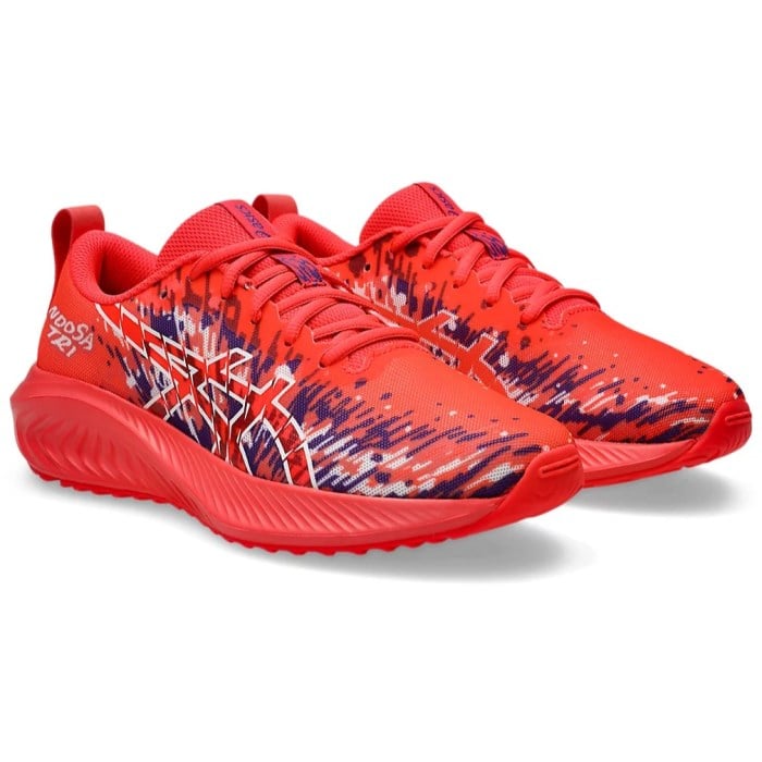 Asics Gel Noosa Tri 16 GS - Kids Running Shoes - Flash Red/White