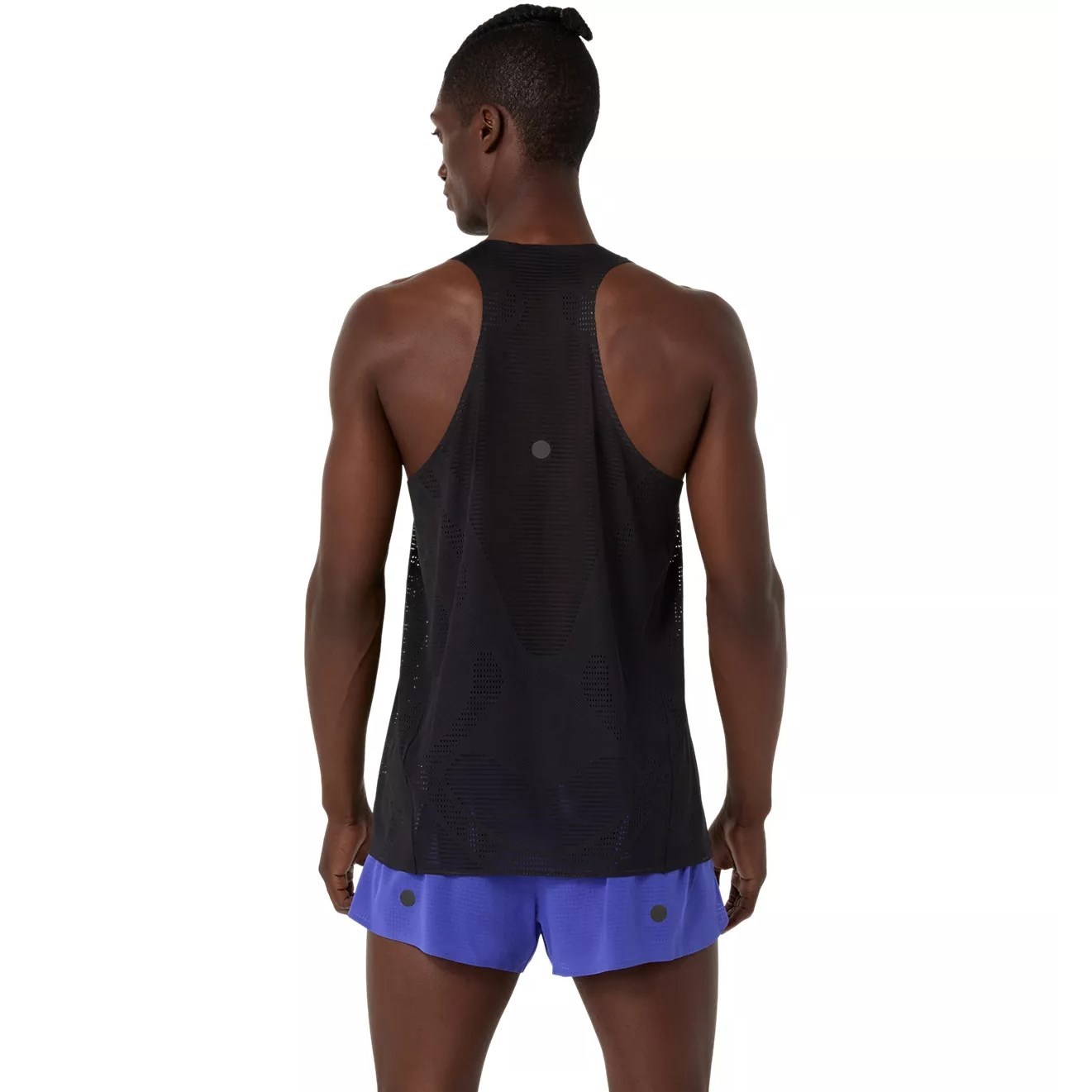Asics MetaRun Mens Singlet - Performance Black