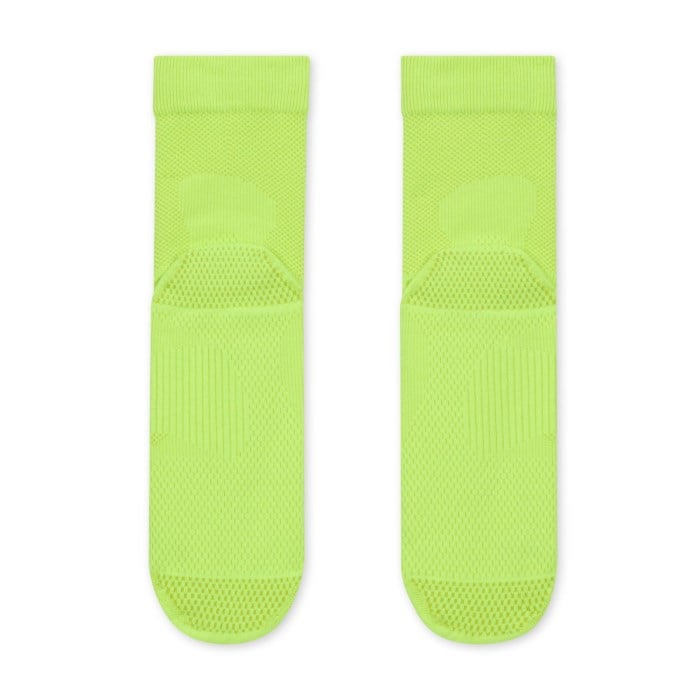 Nike Lightweight Micro Crew Running Socks - Volt/Bright Cactus/Black/Bright Cactus
