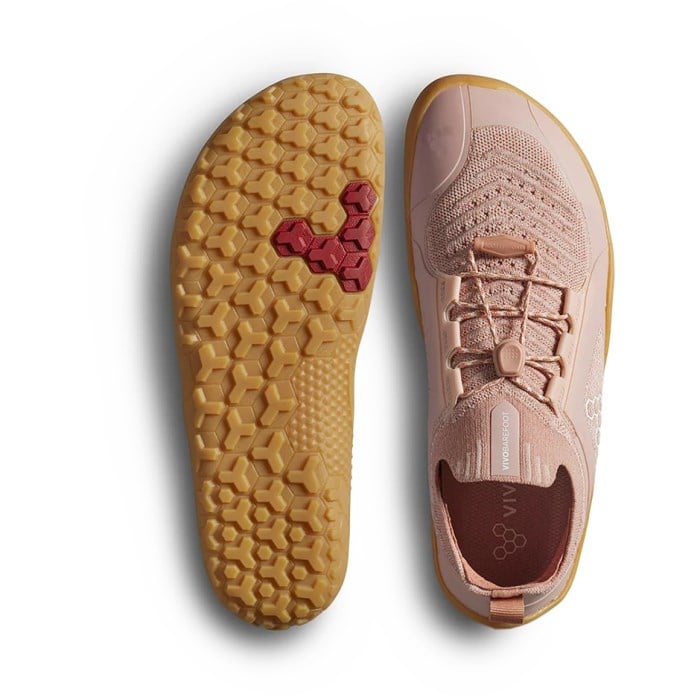 Vivobarefoot Primus Trail Knit FG - Womens Trail Running Shoes - Clay