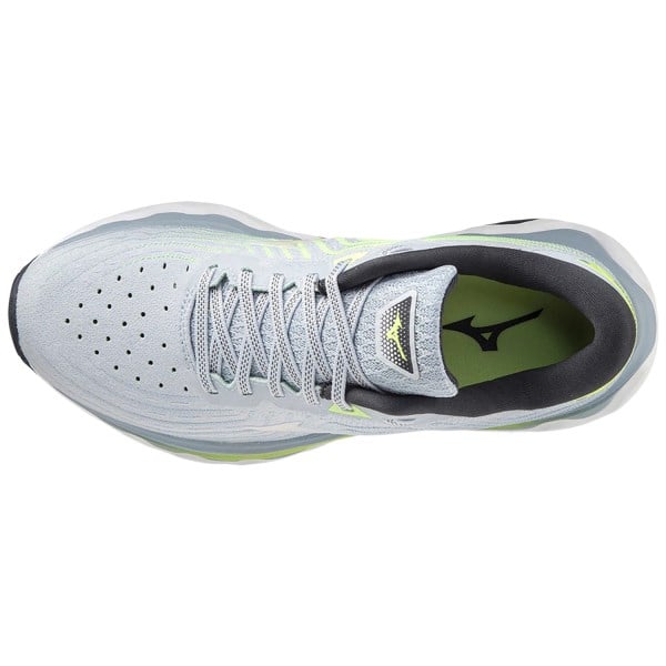 Mizuno Wave Horizon 6 - Womens Running Shoes - Heather/White/Neo Lime
