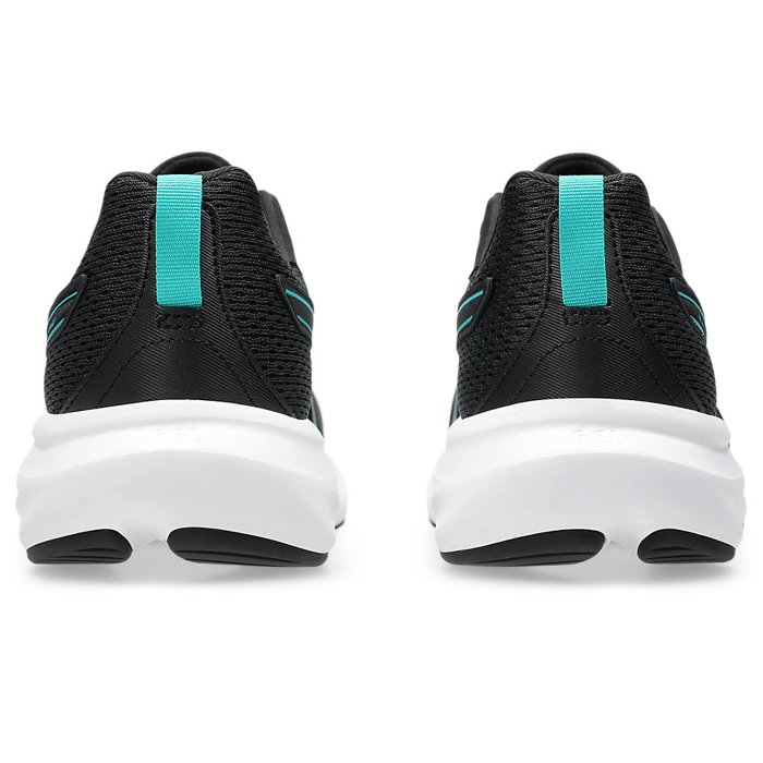Asics Contend 9 - Mens Running Shoes - Black/Wave Teal