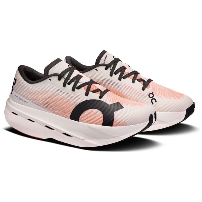 On Cloudboom Volt - Womens Running Shoes - Ivory/Sunstone