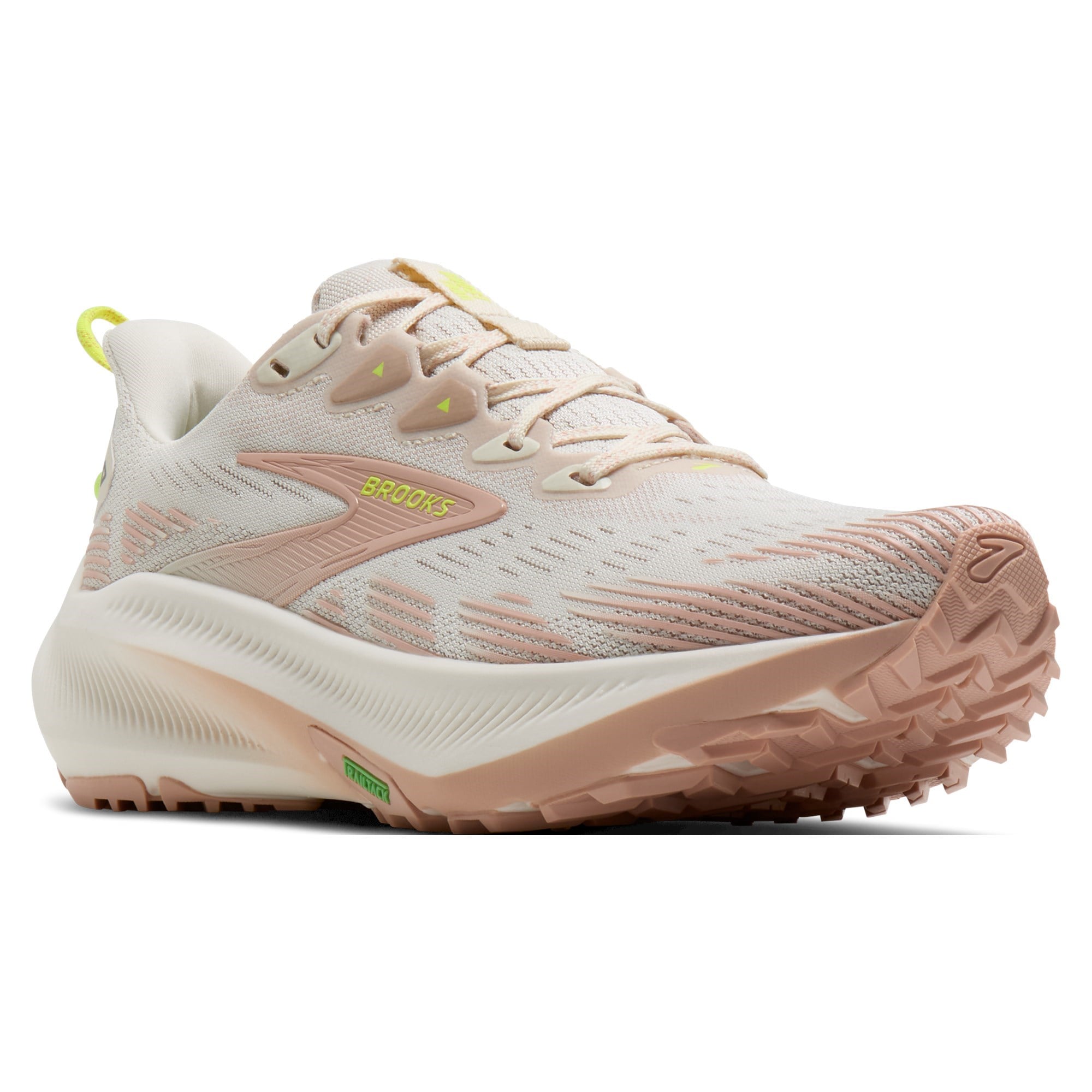 Brooks Ghost Trail - Womens Trail Running Shoes - Arctic Wolf/Rose/Nightlife - image 2