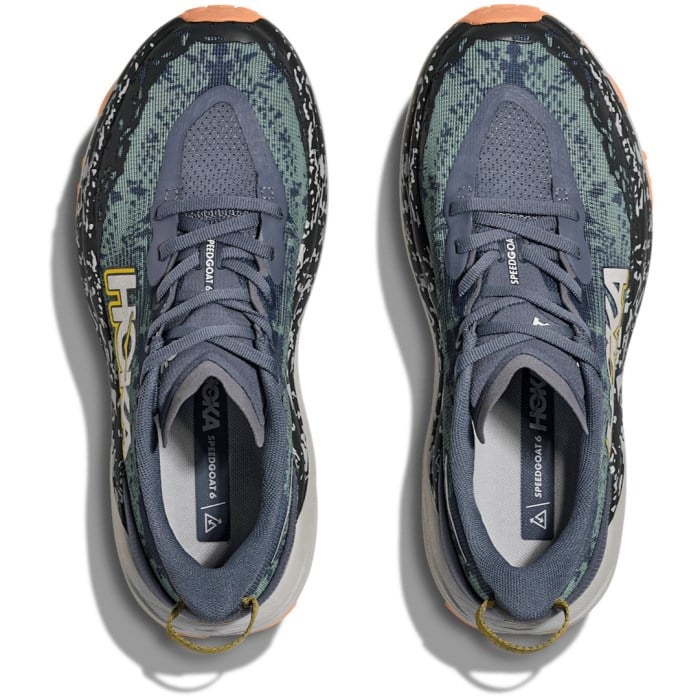 Hoka Speedgoat 6 - Womens Trail Running Shoes - Grey Skies/Cosmic Grey