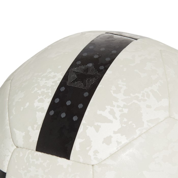 Adidas Juventus Turin Club Home Soccer Ball - Size 5 - White/Black/Matte Gold/Grey Five
