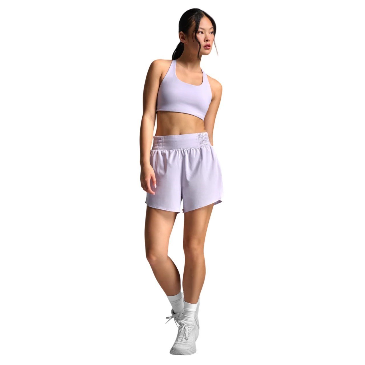 2XU Aero Hi-Rise 4 Inch Womens Shorts - Virtual Violet/Violet Reflective