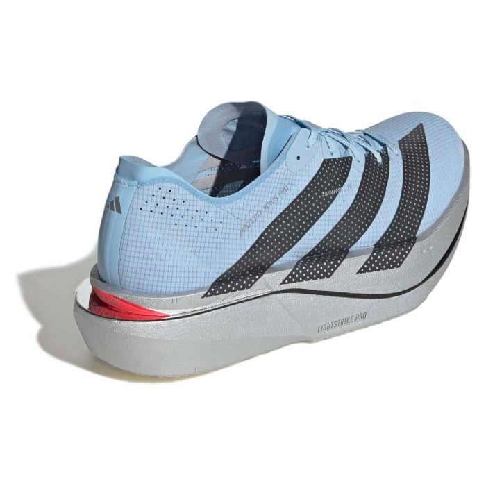 adidas Adizero Adios Pro 5 Chicago - Mens Racing Shoes - Clear Sky/Carbon/Silver Metallic - image 6