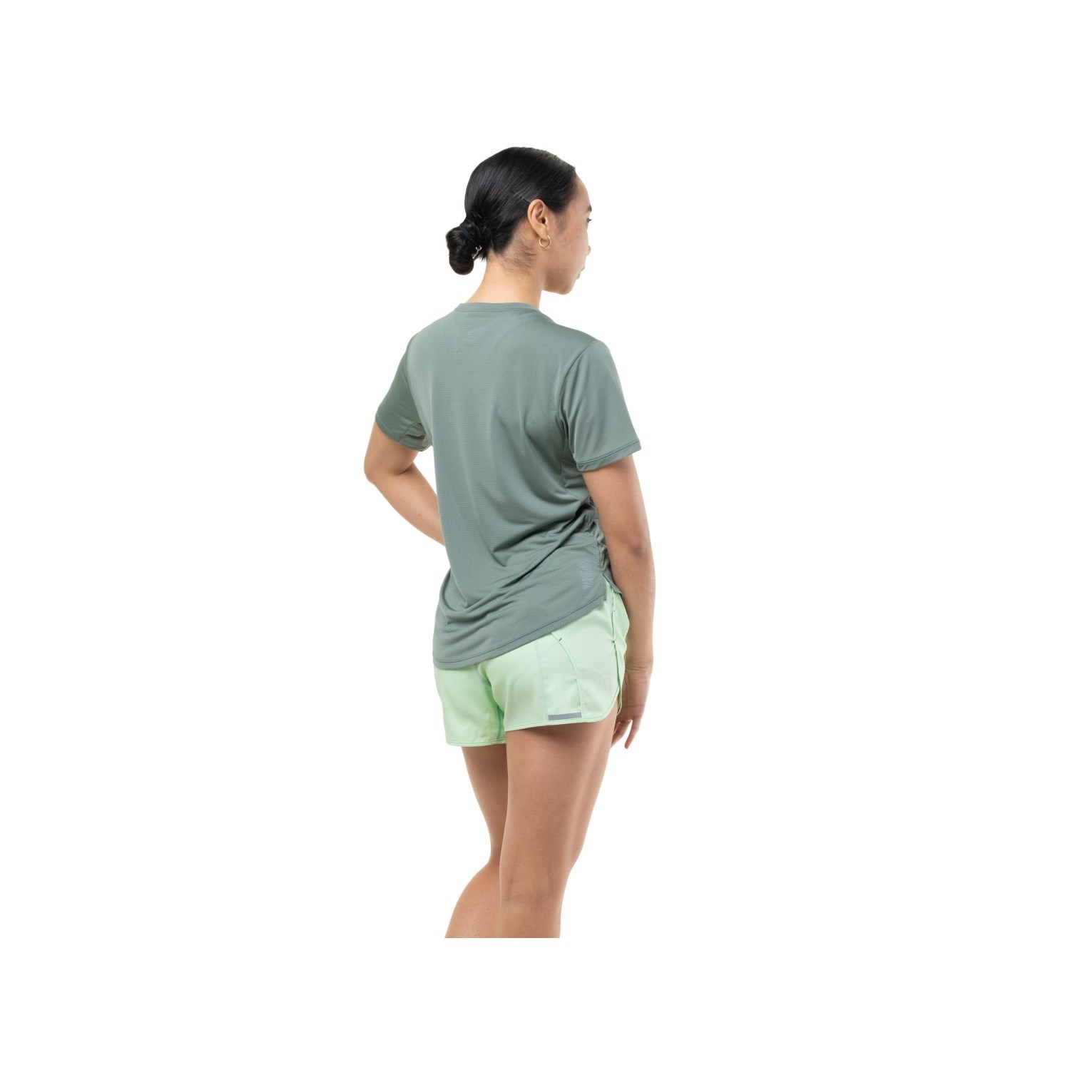 Ronhill Tech 4.5 Inch Womens Running Shorts - Seafoam/Laurel - image 2