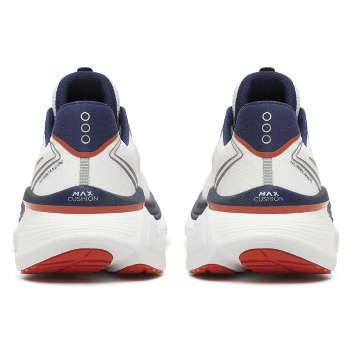 Saucony Hurricane 26 - Mens Running Shoes - White/Naval - image 4
