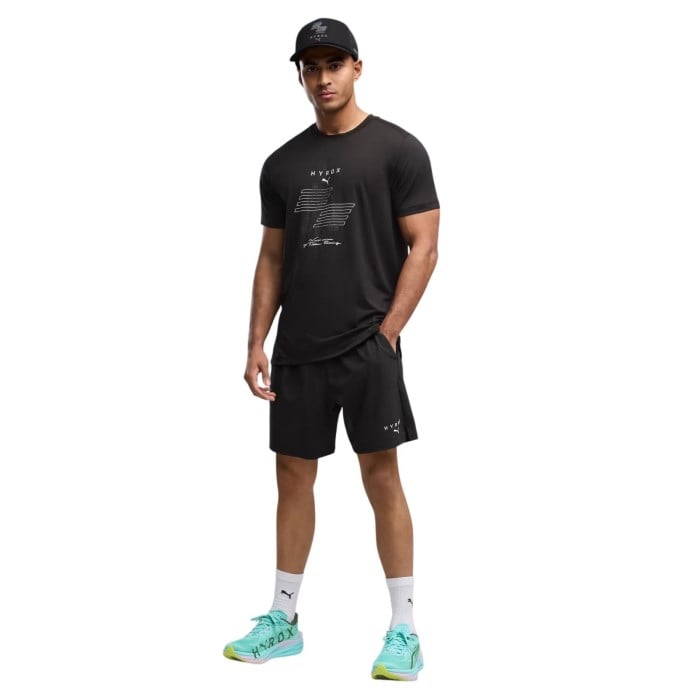 Puma x Hyrox Cloudspun ThermoAdapt Mens Running T-Shirt - Puma Black - image 3