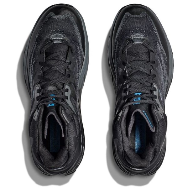 Hoka Speedgoat 5 Mid GTX - Mens Hiking Boots - Black/Black