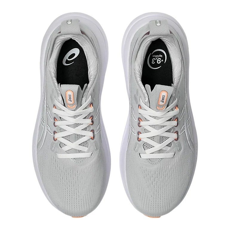 Asics Gel Nimbus 28 - Womens Running Shoes - Cloud Grey/Dusty Mauve - image 4
