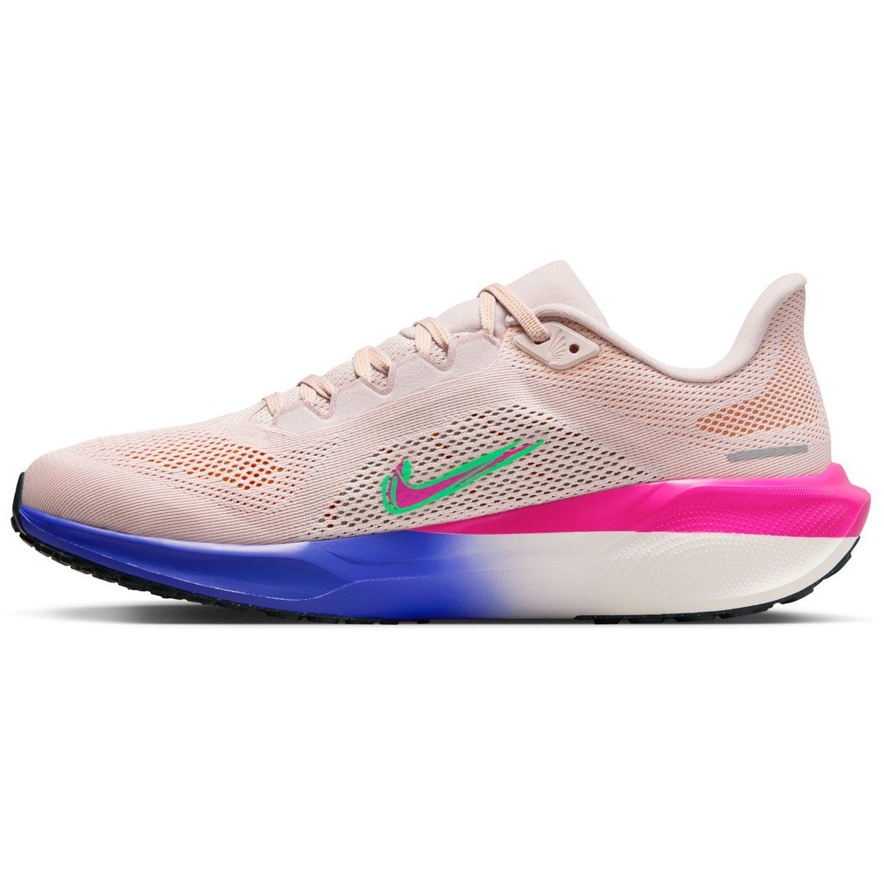 Nike Pegasus 41 EK - Mens Running Shoes - Silt Red/Green Shock/Persian Violet