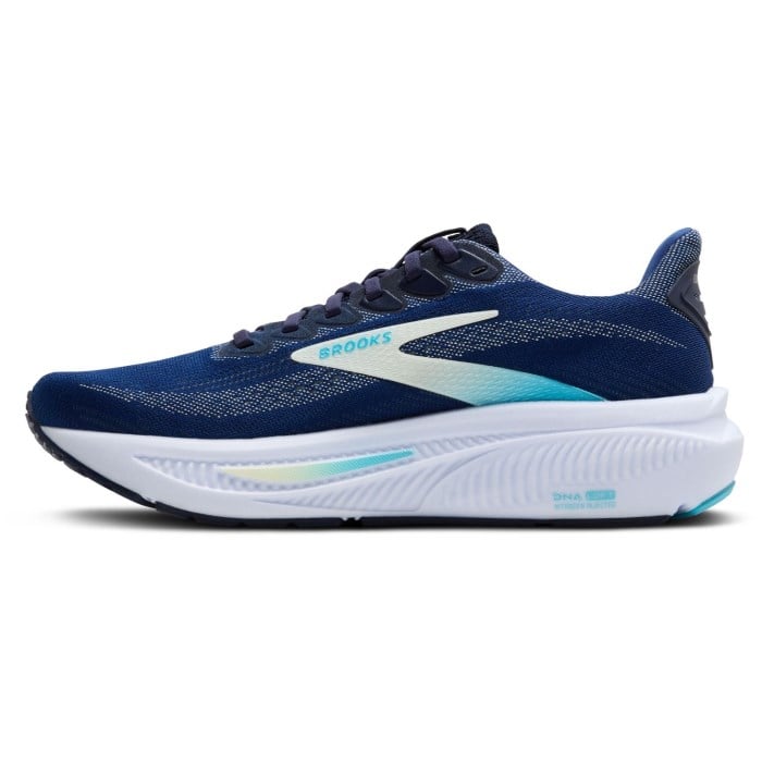 Brooks Ghost 17 - Womens Running Shoes - Navy/Green/Turquoise