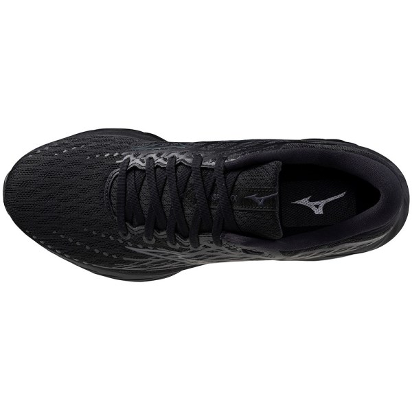 Mizuno Wave Inspire 20 - Mens Running Shoes - Black/Ultimate Grey/Black
