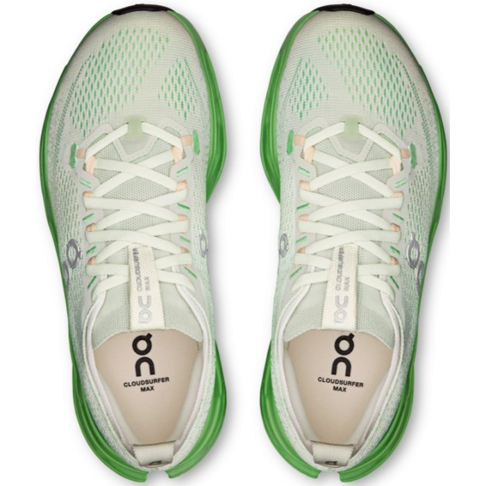 On Cloudsurfer Max - Womens Running Shoes - Mineral/Honeydew