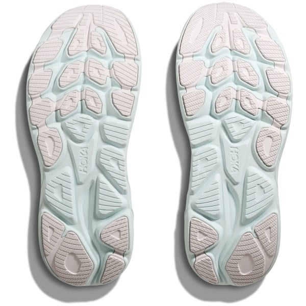 Hoka Clifton 10 - Womens Running Shoes - White/Cielo Blue