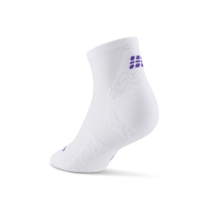 CEP Core Run Ultralight 4.0 Low Cut Womens Socks - White