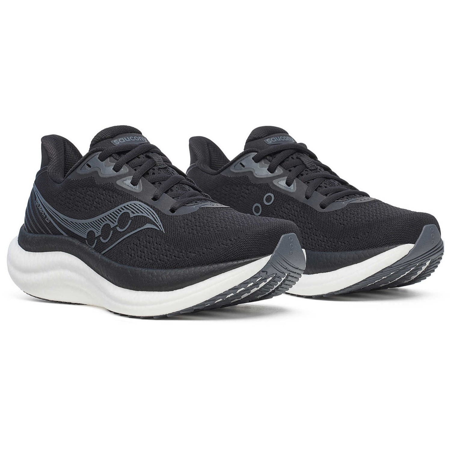 Saucony Triumph 23 - Womens Running Shoes - Black/White