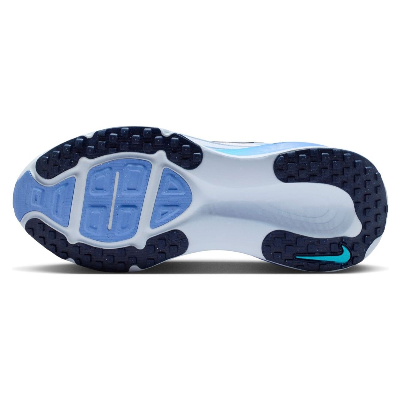 Nike Vomero 18 - Womens Running Shoes - White/Midnight Navy/Blue Fury