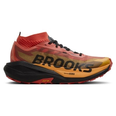 Brooks Cascadia Elite - Unisex Trail Racing Shoes - Tigerlily/Black/Orange