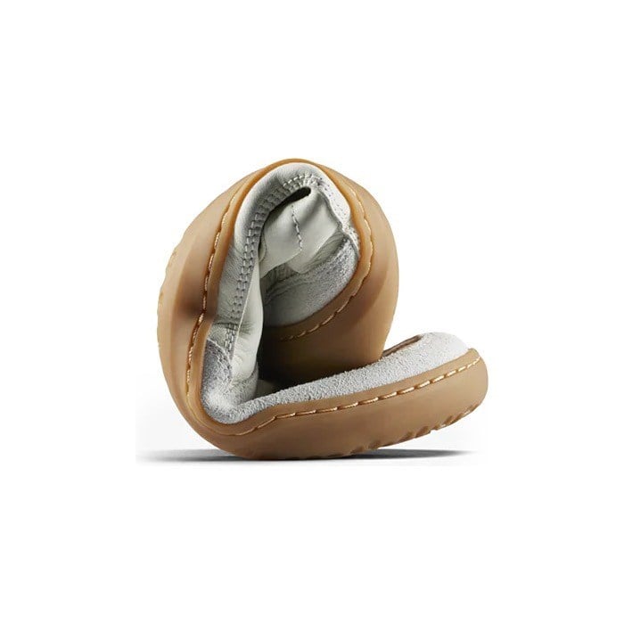 Vivobarefoot Gobi III Sneaker Leather - Mens Walking Shoes - Limestone/Dusty Green - image 6