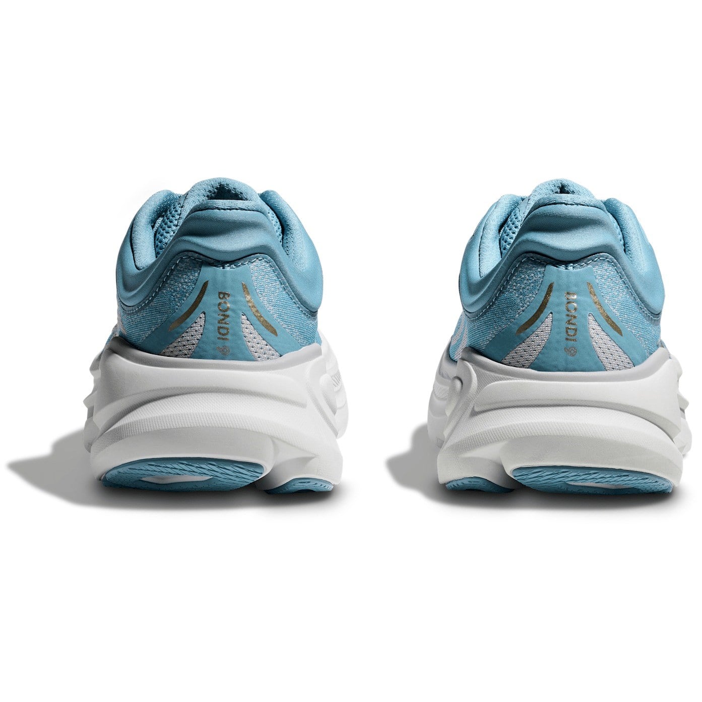 Hoka Bondi 9 - Womens Running Shoes - Raindrop/Ash Grey