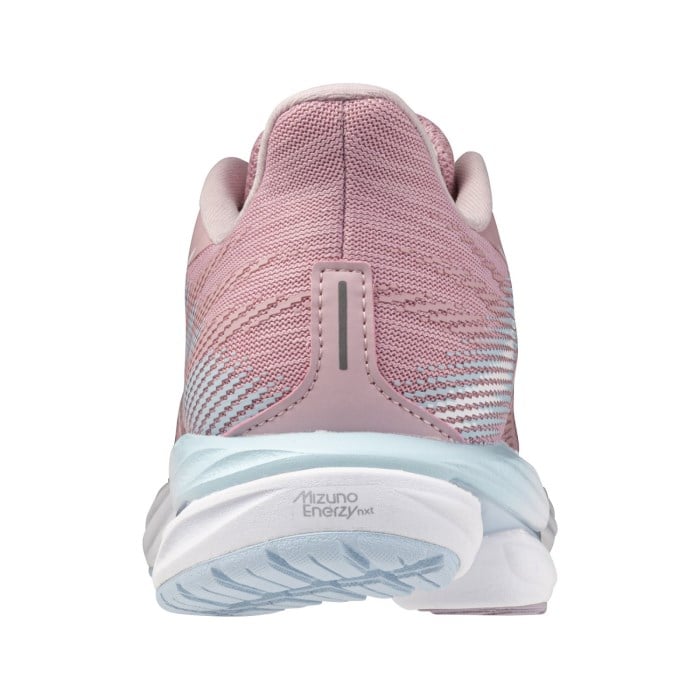 Mizuno Wave Inspire 21 - Womens Running Shoes - Bleached Mauve/White/Nantucket Breeze